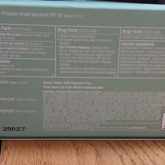 Full Size Products! Clinique Skincare Essentials Kit New In Box With Make-up Bag - Picture 6 of 6